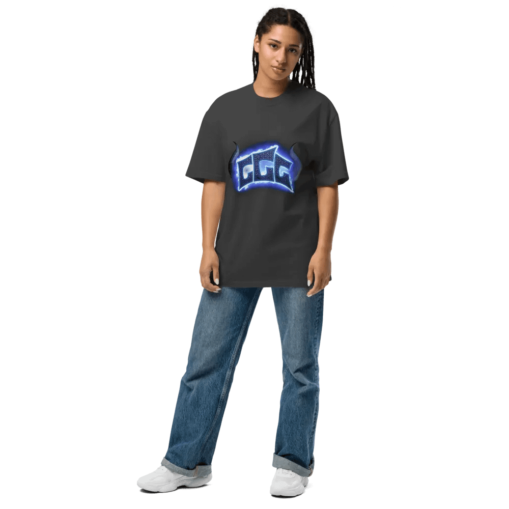 GGG Fire Logo Oversized Shirt product image (7)