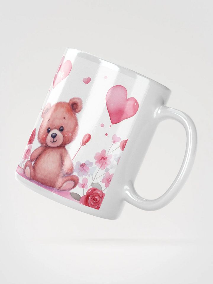 Valentine's day teddy bear mug product image (2)