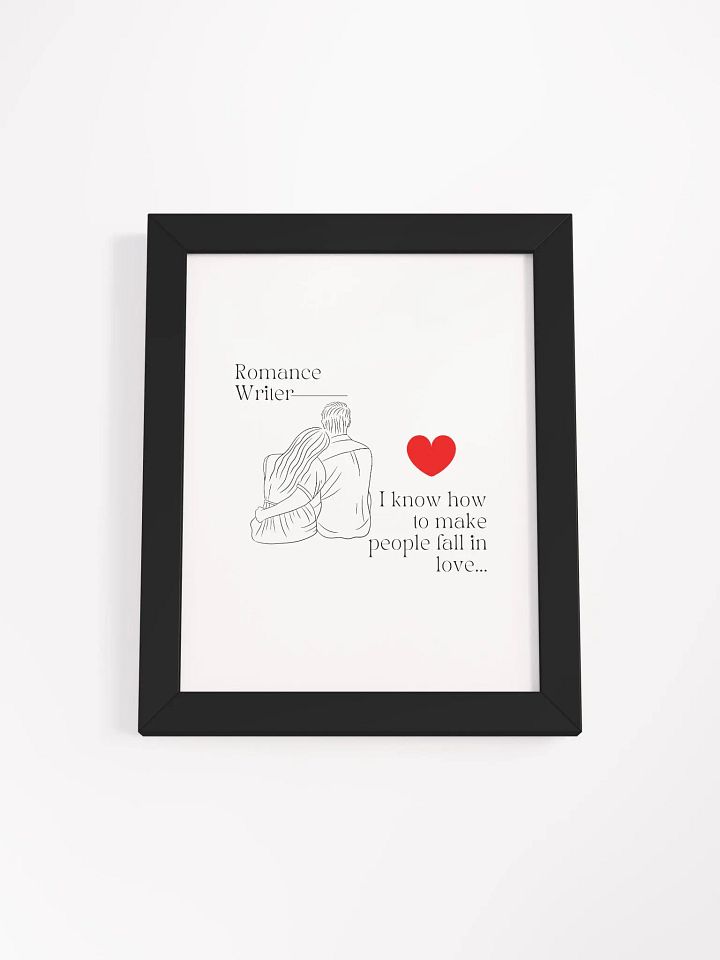 Romance Writer Framed Poster product image (2)