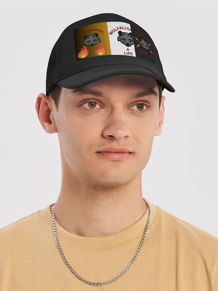 wolf trucker hat product image (5)
