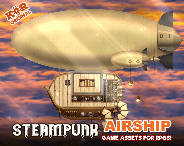 SAMPLE MAPS: Steampunk Airship product image (1)