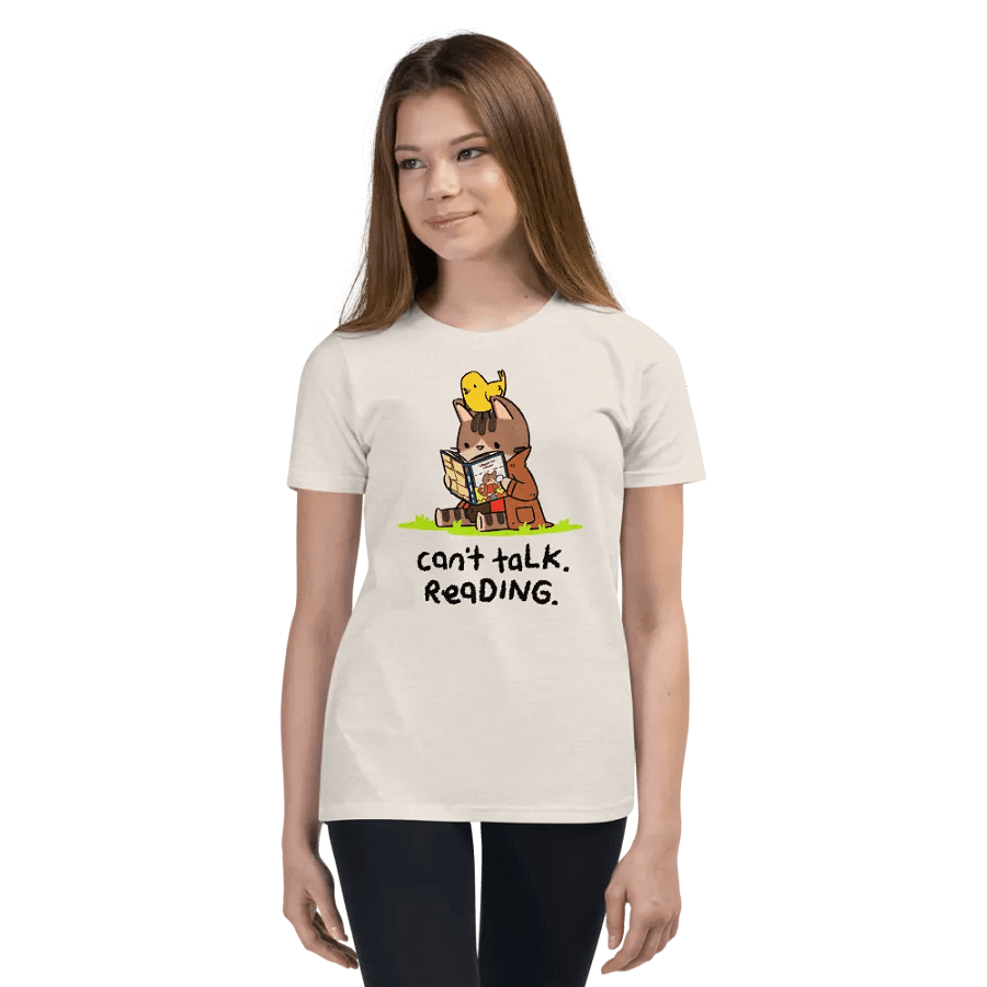 reading t-shirt (kids) product image (4)