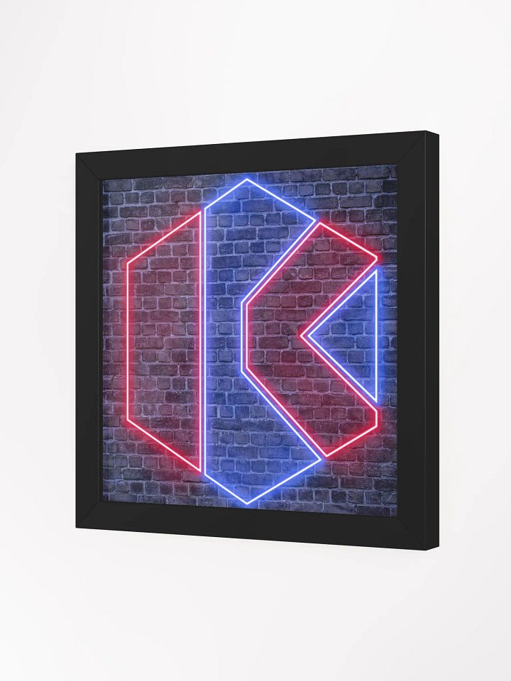 The Krimson NEON Poster (Framed) product image (27)