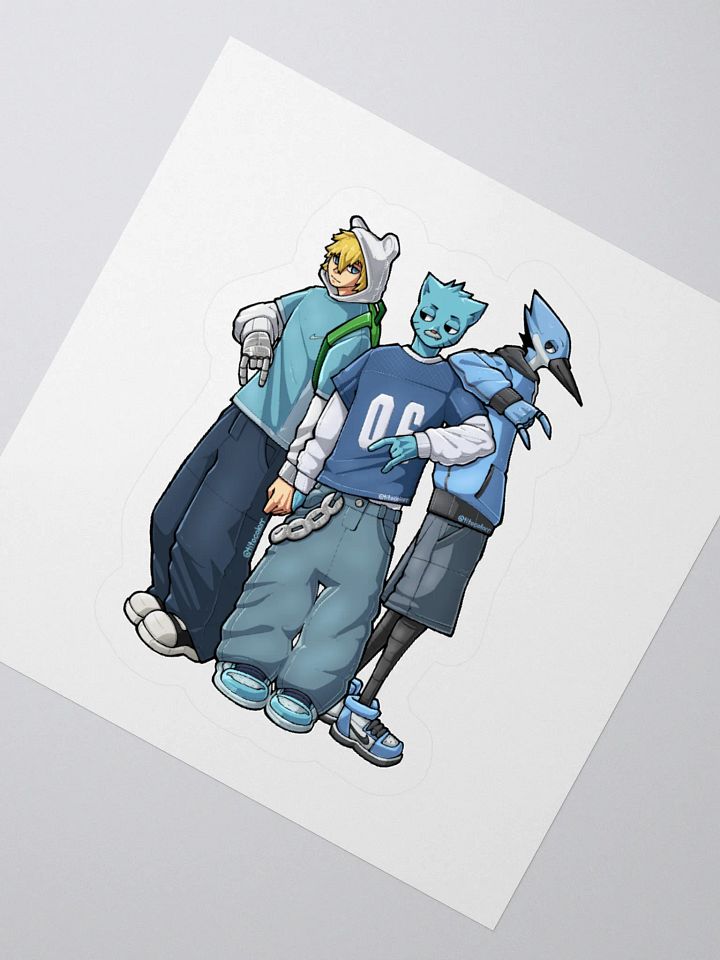 TEAM LIGHT BLUE STICKER product image (6)