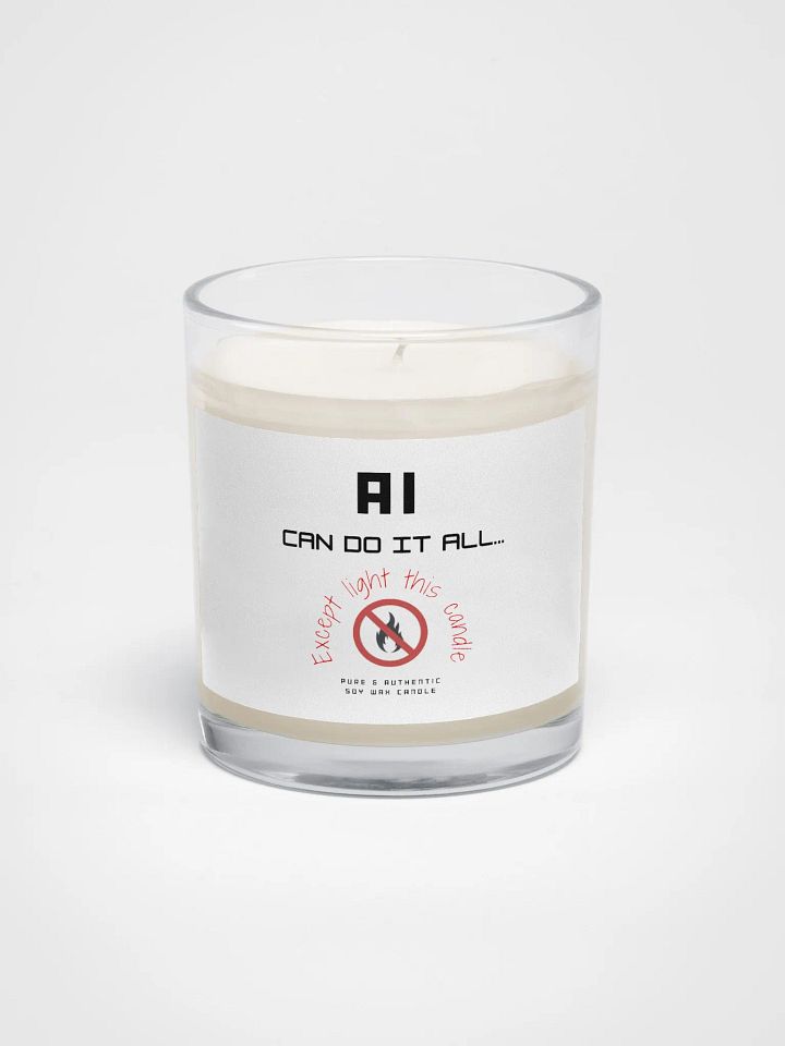 AI Joke Soy Wax Candle product image (1)