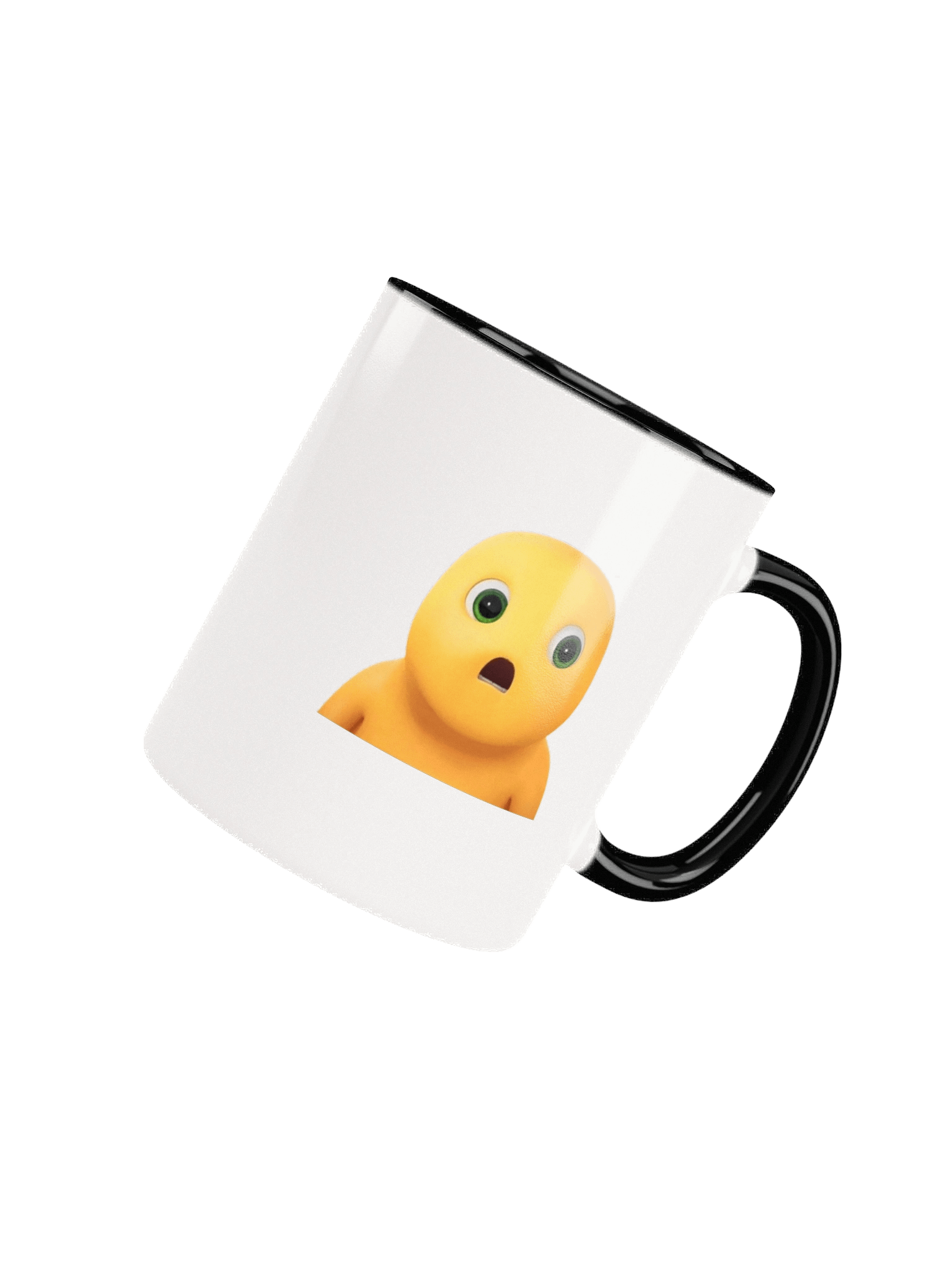 Angry Yellow Character Mug product image (13)