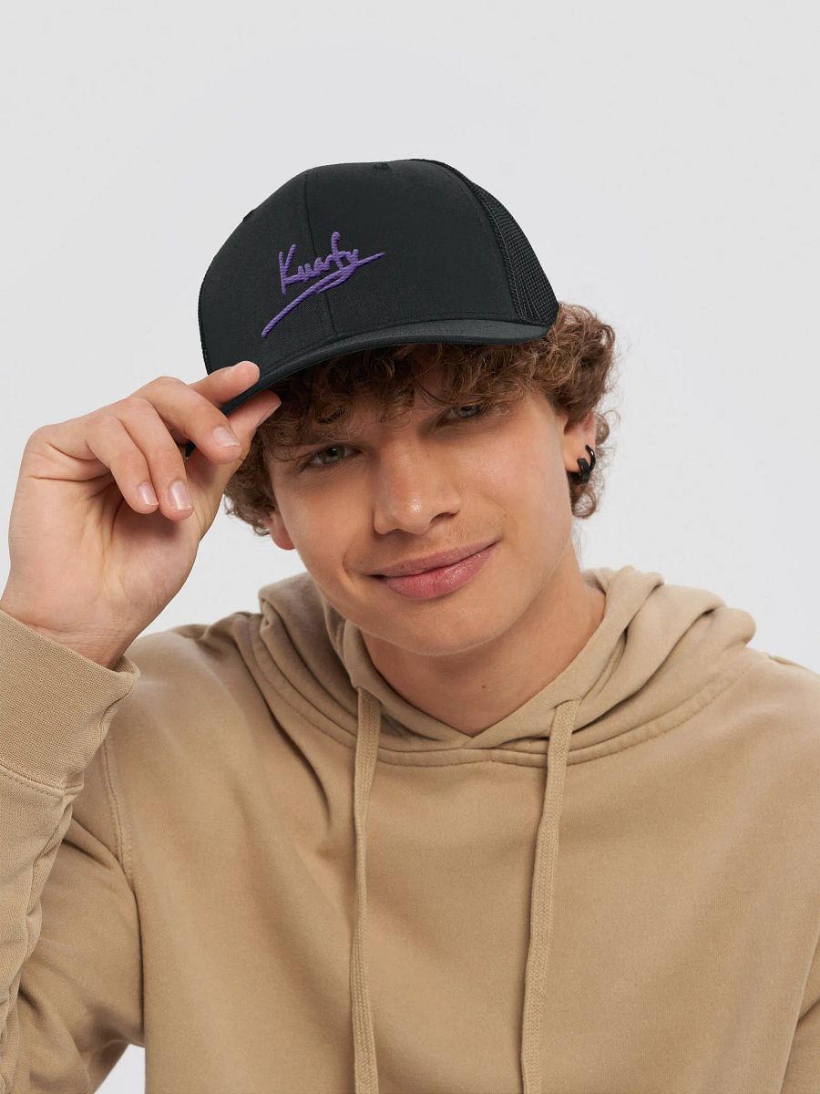 Knarfy Signature Trucker Hat (Purple) product image (6)