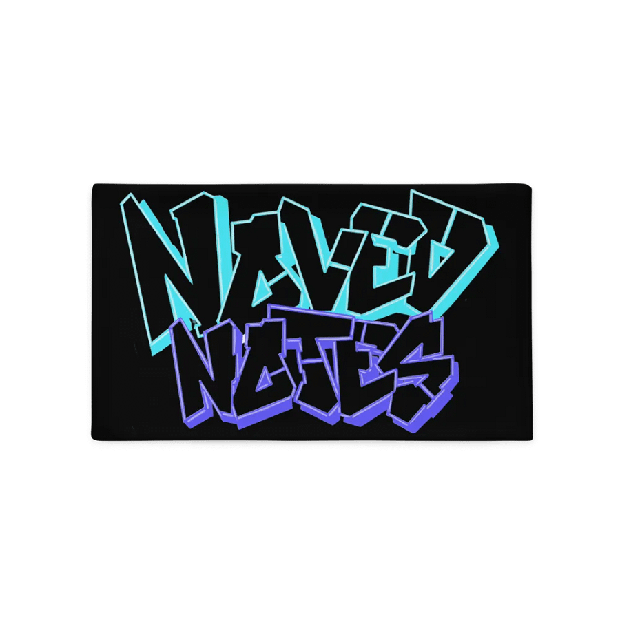 Noved Notes Graffiti Pillowcase product image (2)