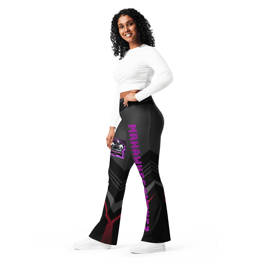 MrHawksGaming2 Shadowed Geometric Flare Leggings product image (8)
