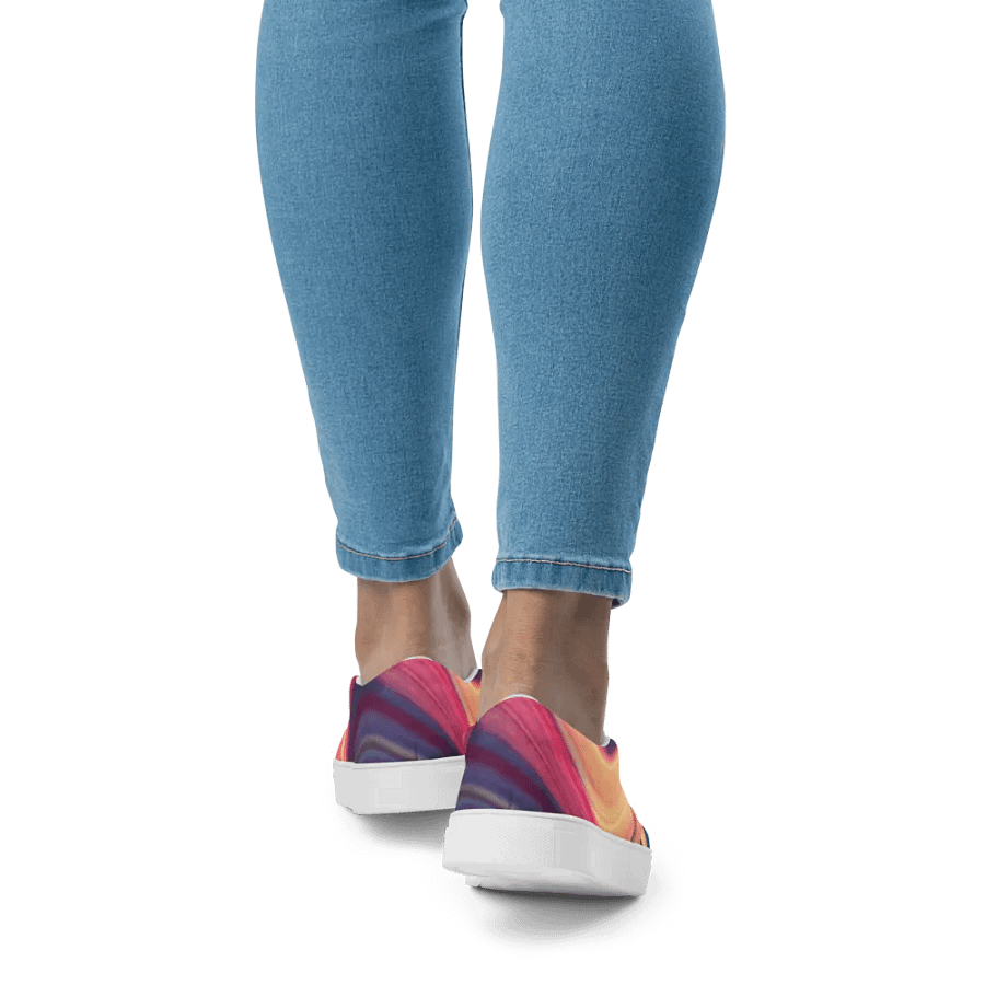 Abstract Slip-On Canvas Shoes product image (3)