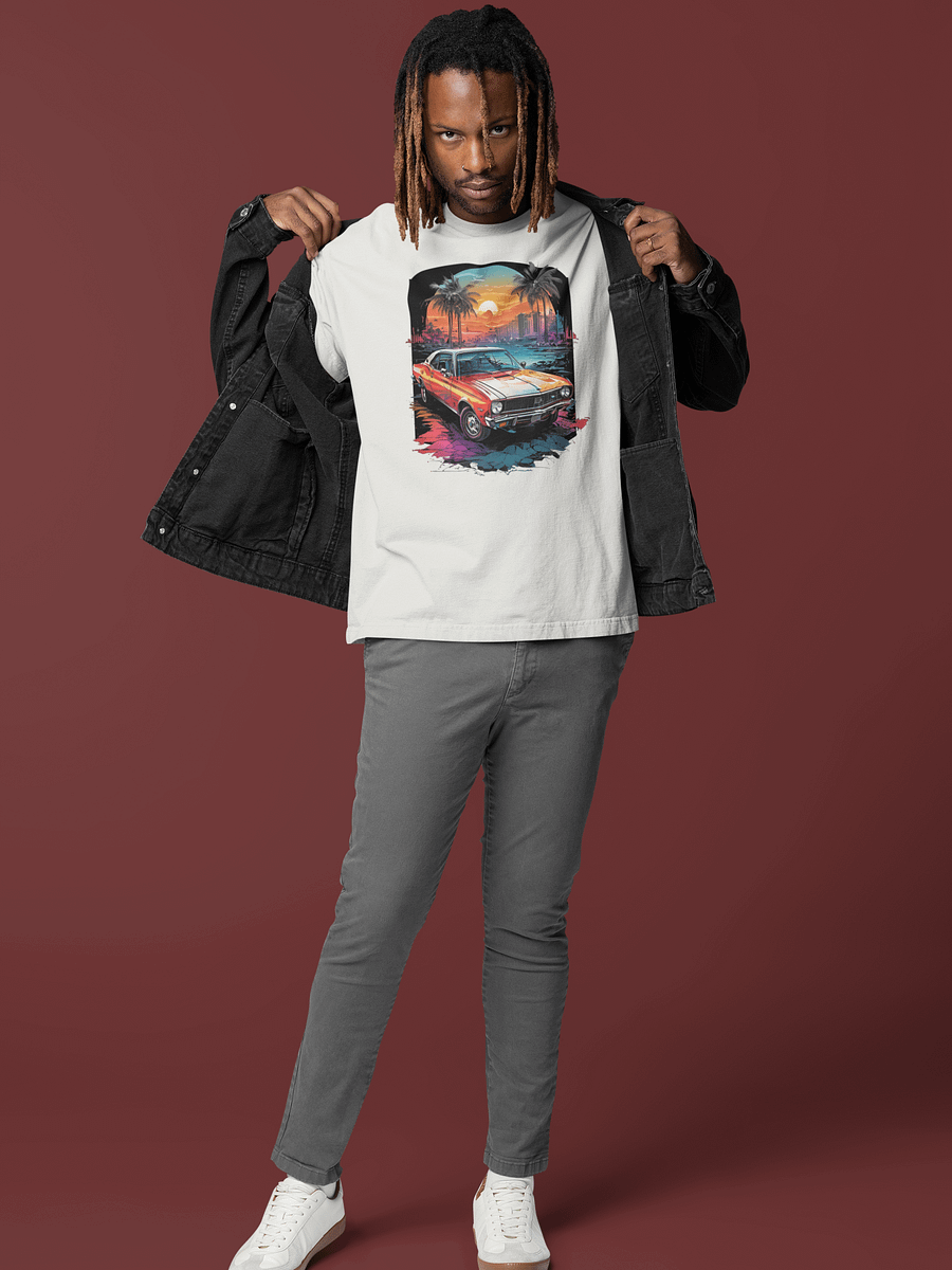 Cruisin' Sunset Oversized T-Shirt product image (19)