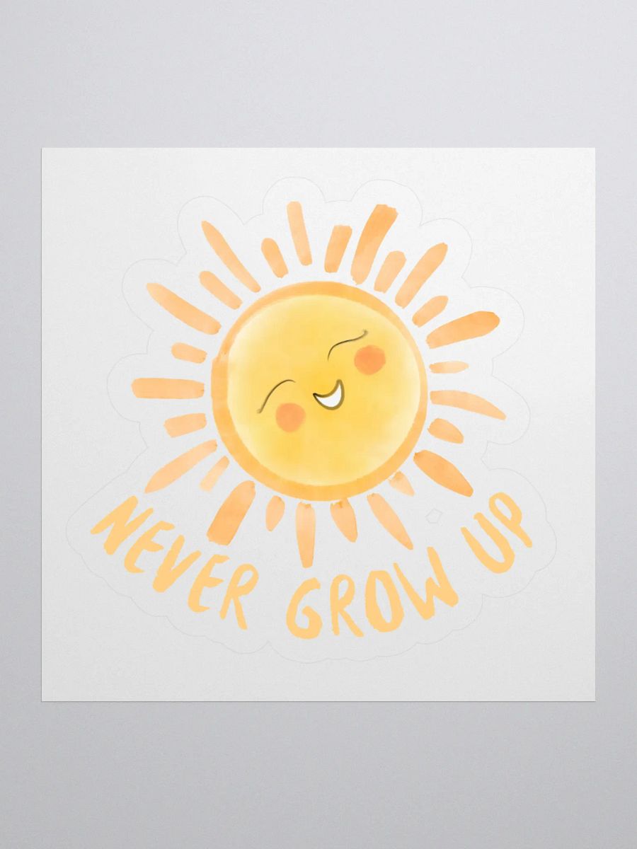 Happy Sun Bubble-Free Stickers product image (3)