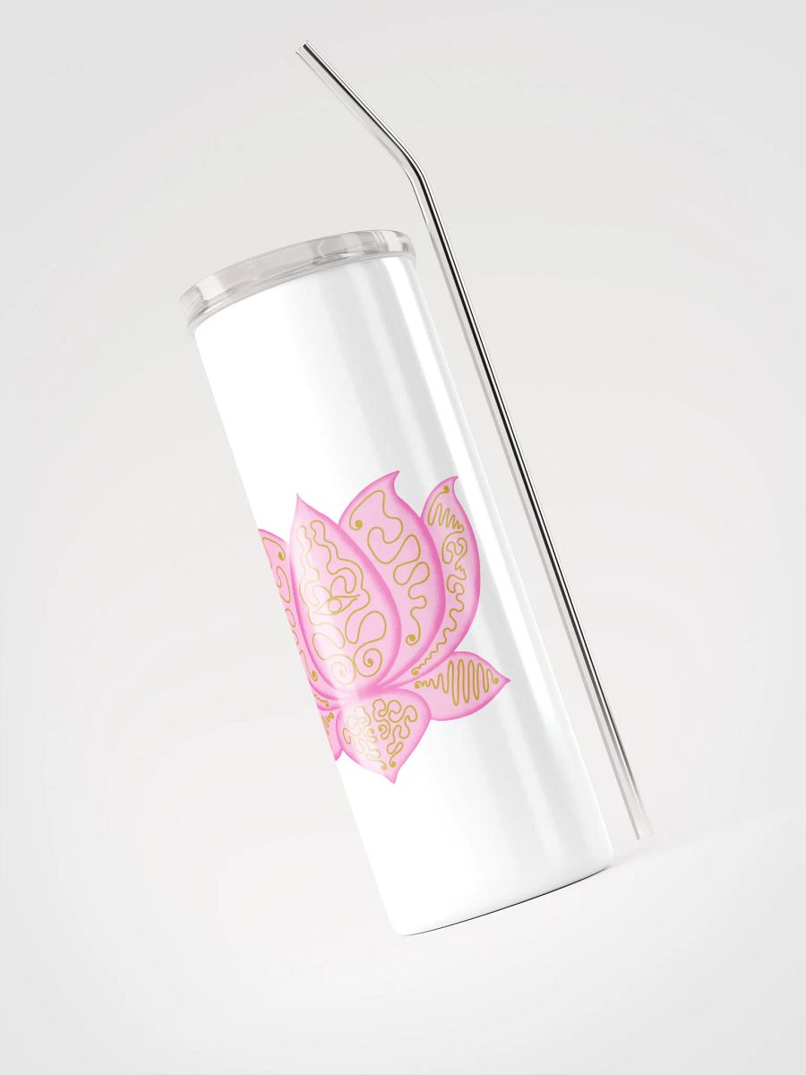 Golden Lotus Stainless Steel Tumbler product image (3)