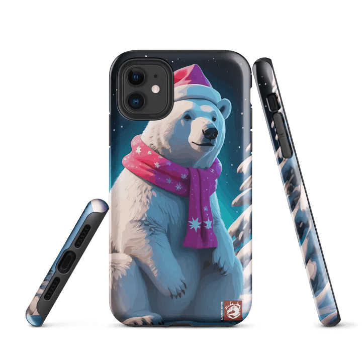 Santa Bear Tough iPhone® Case product image (1)