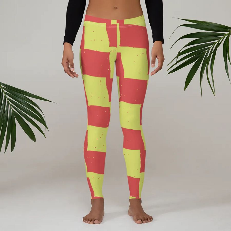 Vibrant Wave All-Over Leggings product image (3)