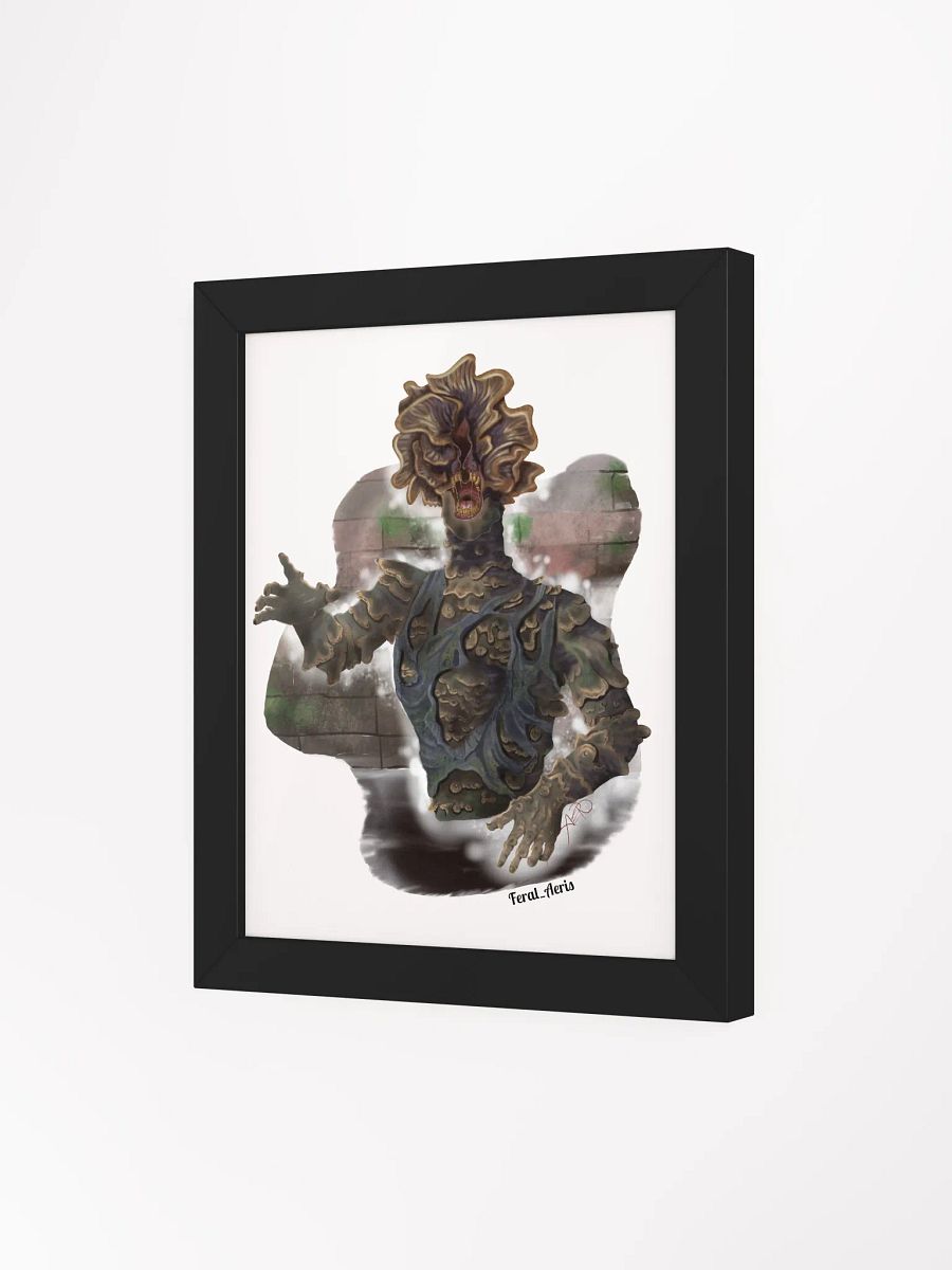 Cordyceps on White Framed Print product image (3)