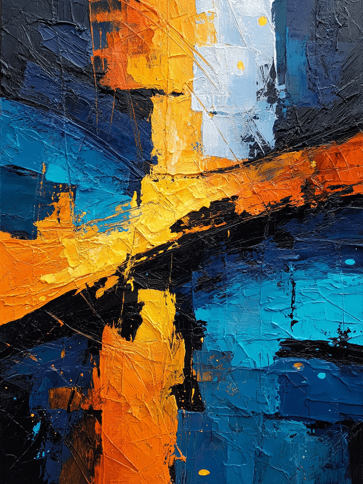 Textured Interplay Downloadable Poster product image (2)