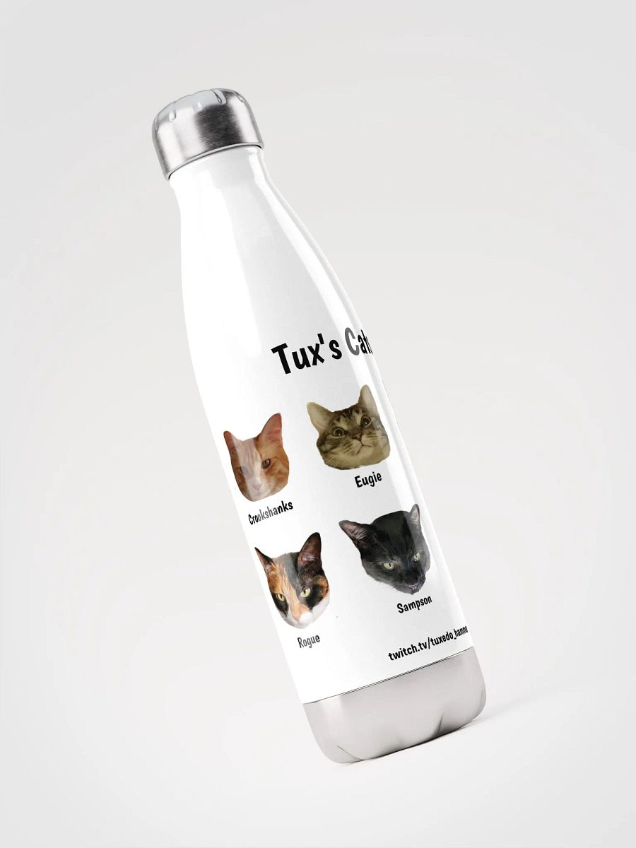 Tux's Cats Stainless Steel Water Bottle product image (3)