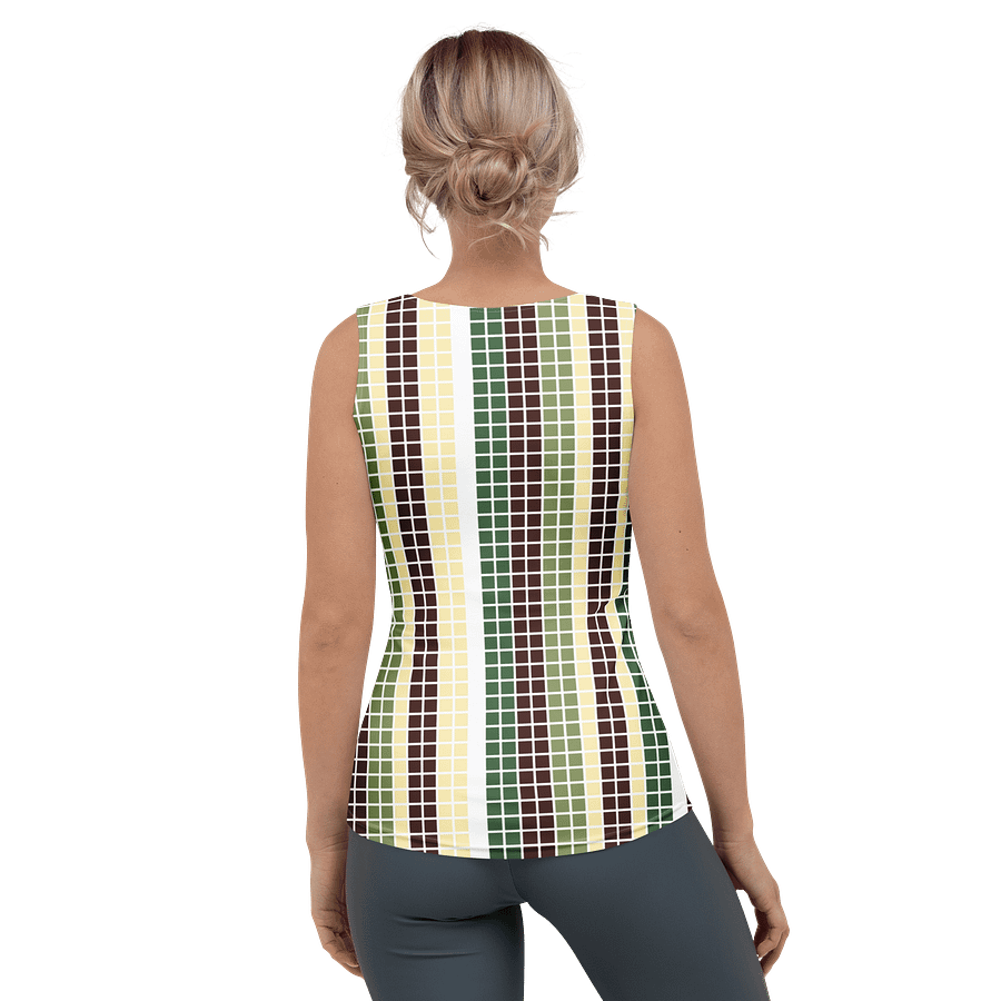 Chic Square Stripes Women's Tank Top product image (2)
