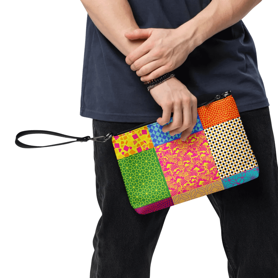 Geometric Fusion All-Over Print Crossbody Bag product image (8)