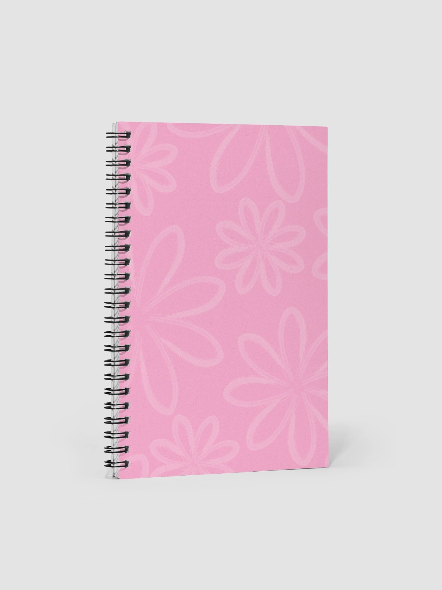 Pink Petals Spiral Notebook product image (1)