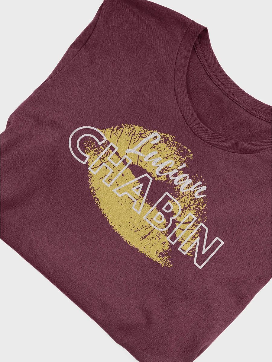 Lucian Chabin White Text Graphic Tee product image (38)