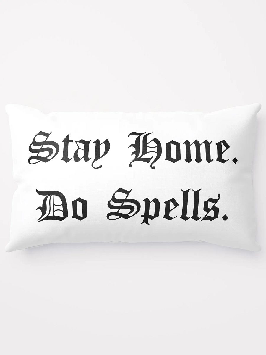STAY HOME DO SPELLS THROW PILLOW product image (5)