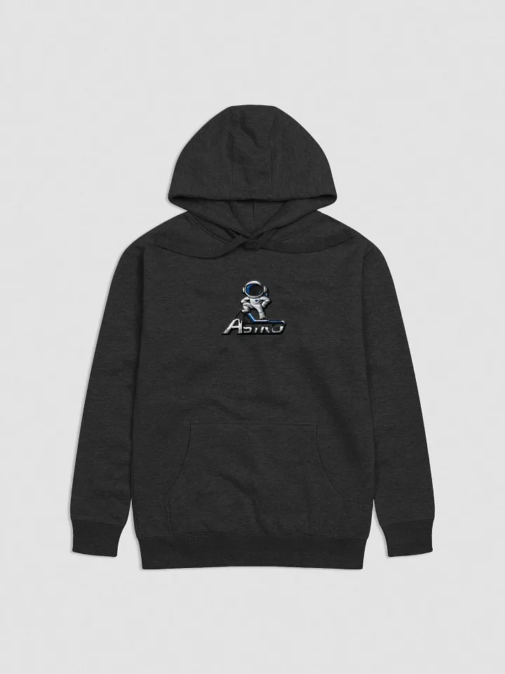 Astro Step Unisex Premium Hoodie - Stylized Astronaut Design product image (1)