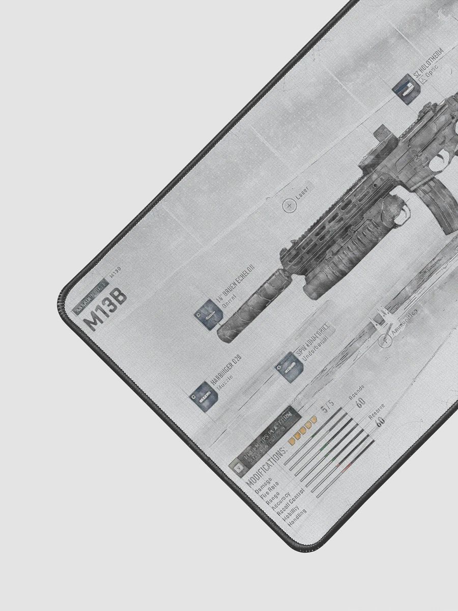M13B Loadout Desk Mat - 12