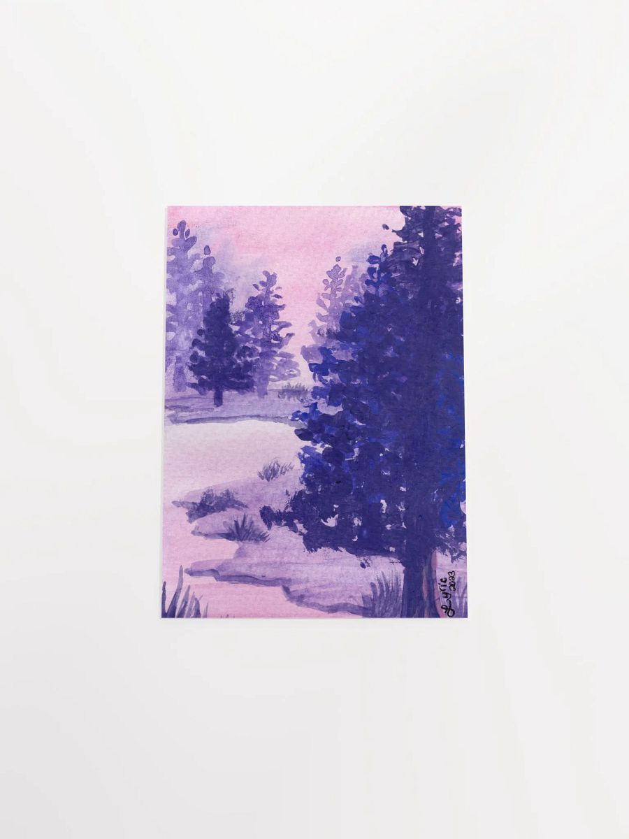 Purple Hazed Trees by Lyric Rivera product image (29)