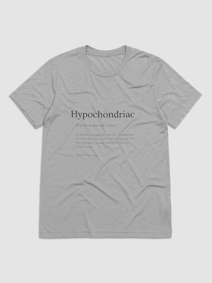 Hypochondriac - Dark Text Men's product image (1)