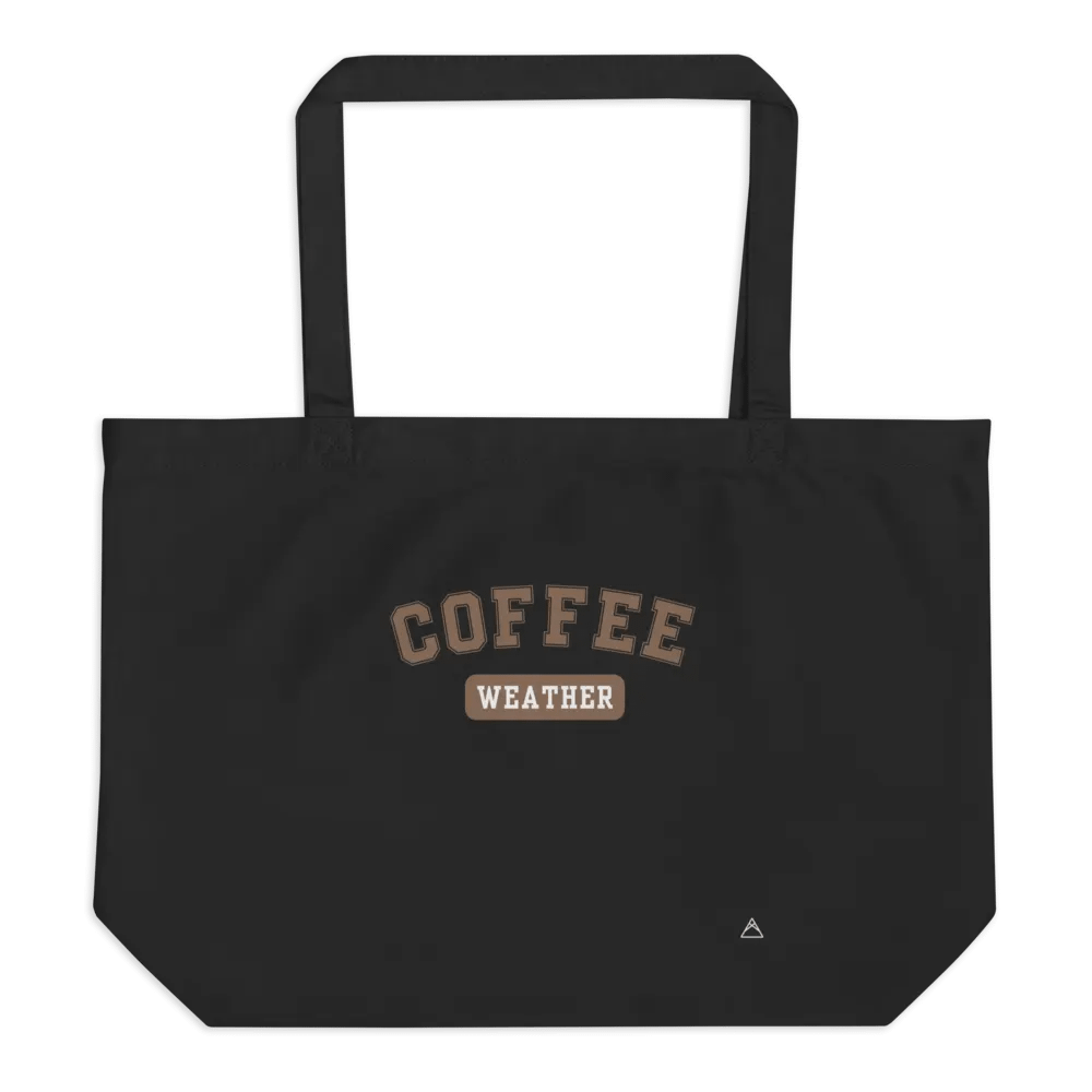 Coffee Weather | Black Tote (Timber) product image (1)