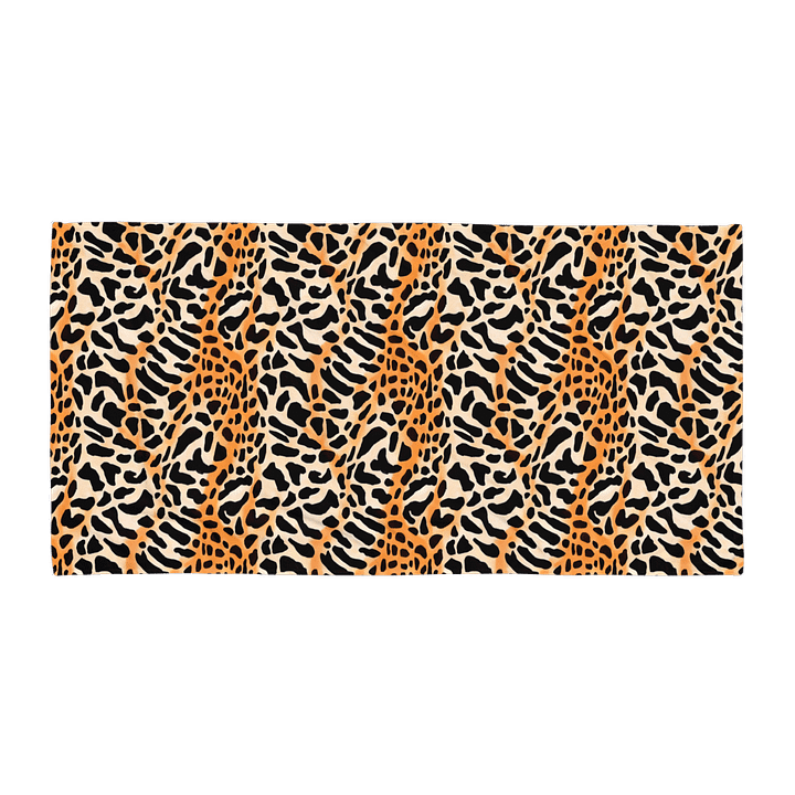 Orange Giraffe Towel product image (1)