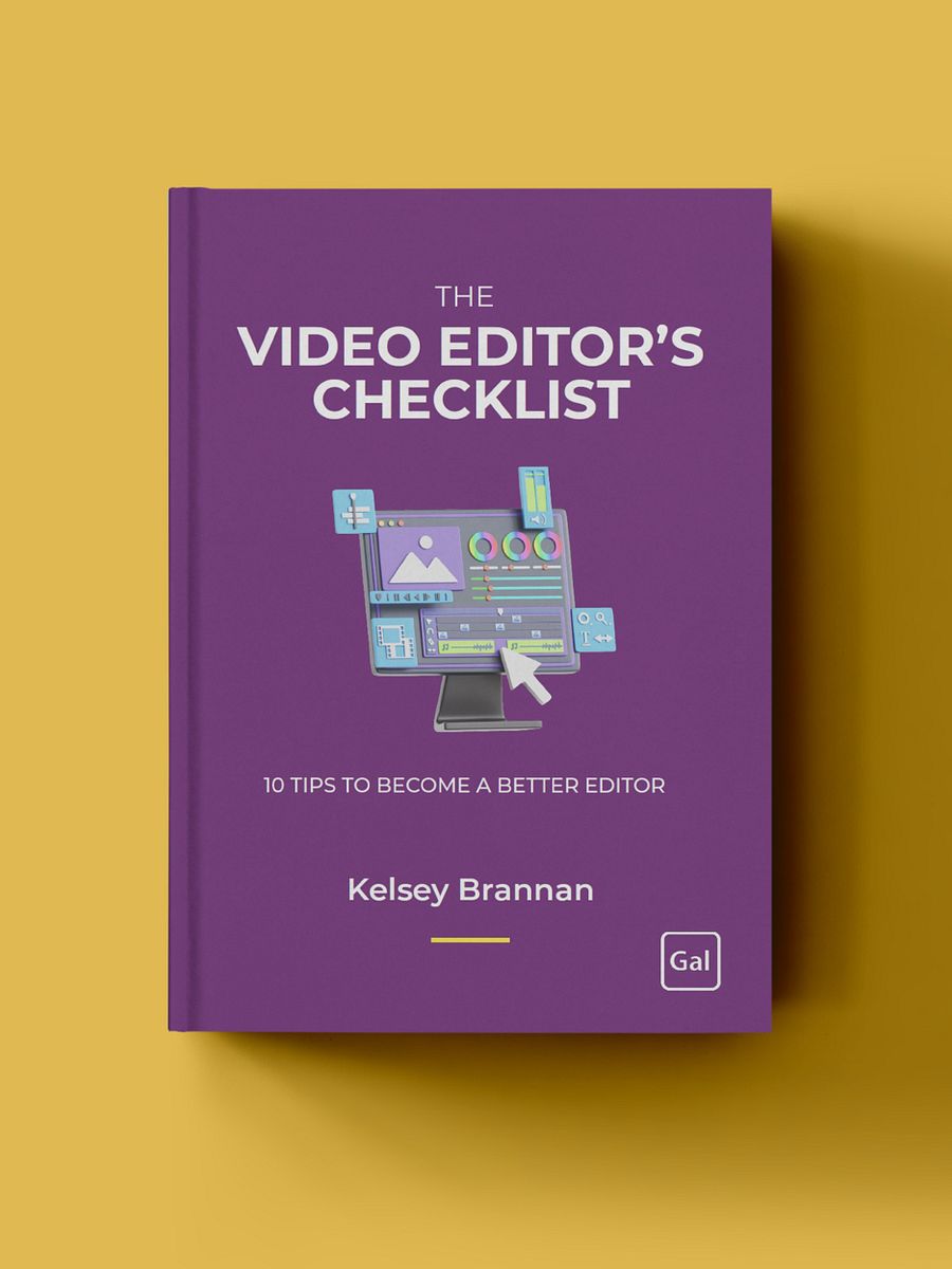 eBook: The Video Editor's Checklist product image (1)
