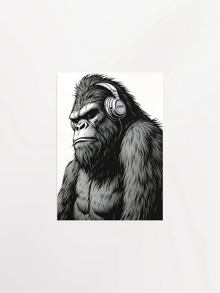 Serious Beats Bigfoot Poster product image (1)