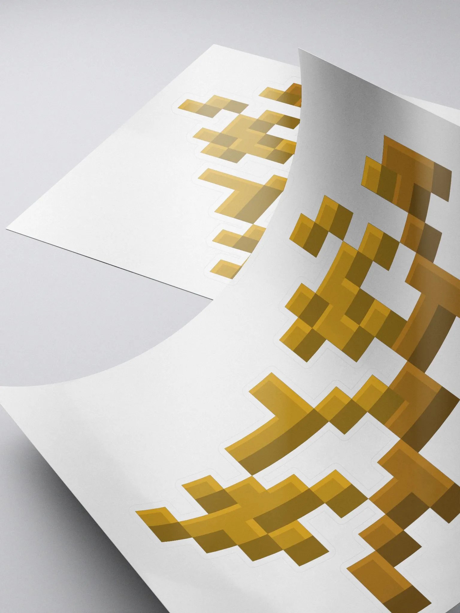 Gold Nya Spraypaint Sticker product image (4)