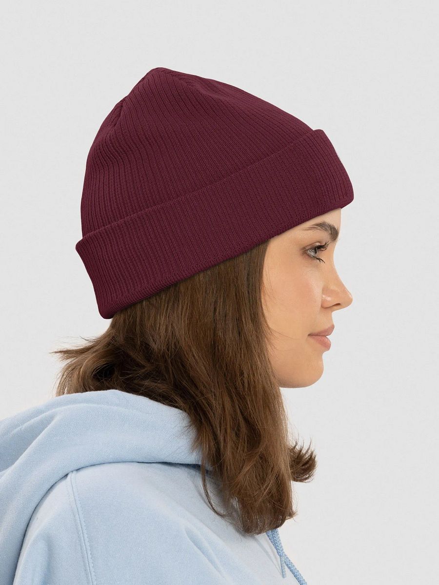 STJ runic logo organic beanie product image (24)