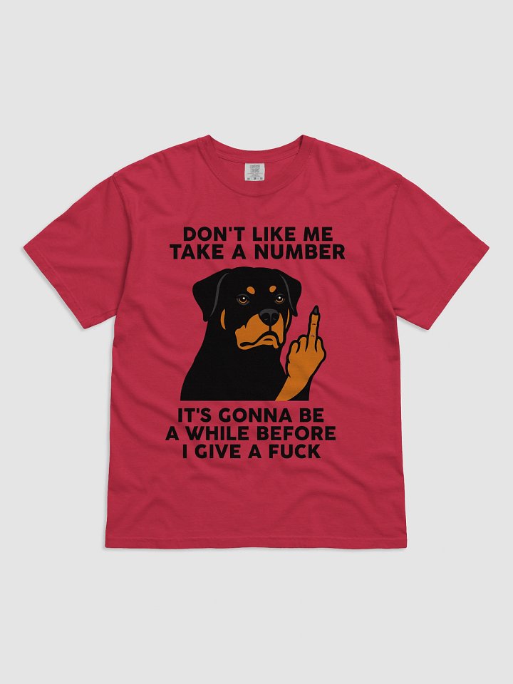 Rebellious Rottweiler Tee product image (7)