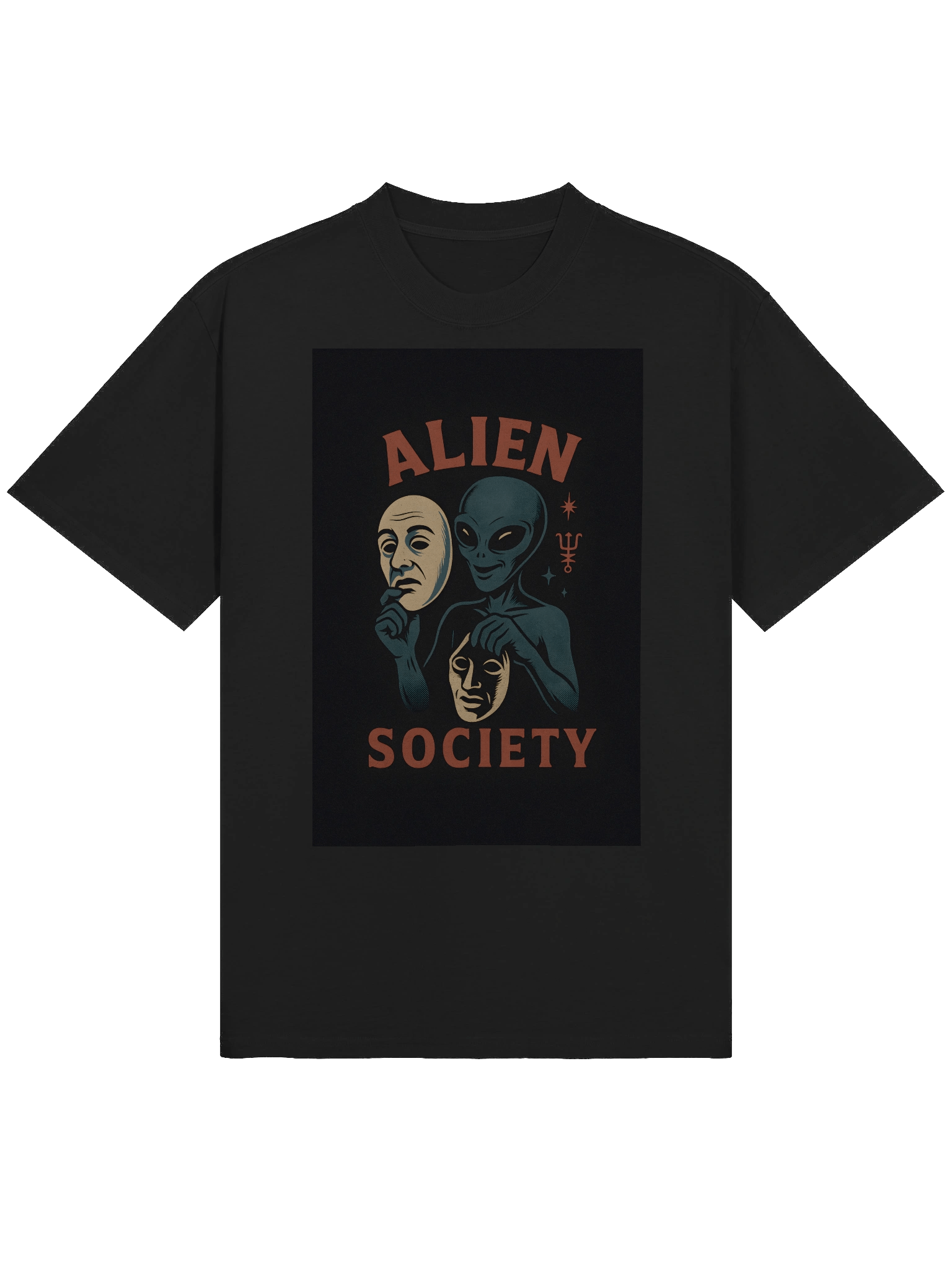 Alien Society Oversized T-Shirt product image (3)