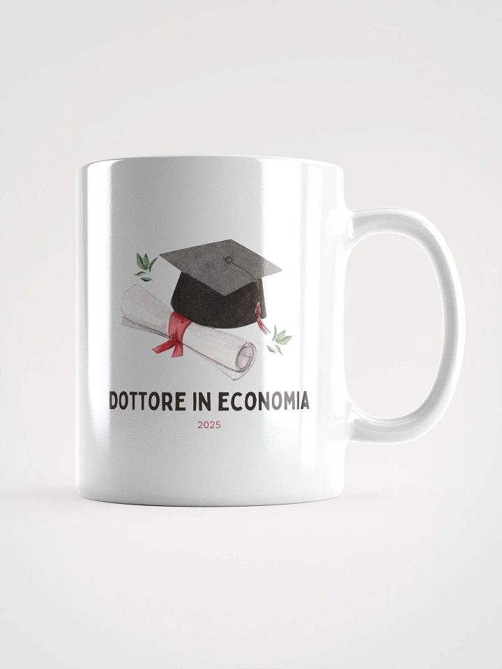 Tazza regalo laureato in economia 2025 product image (1)