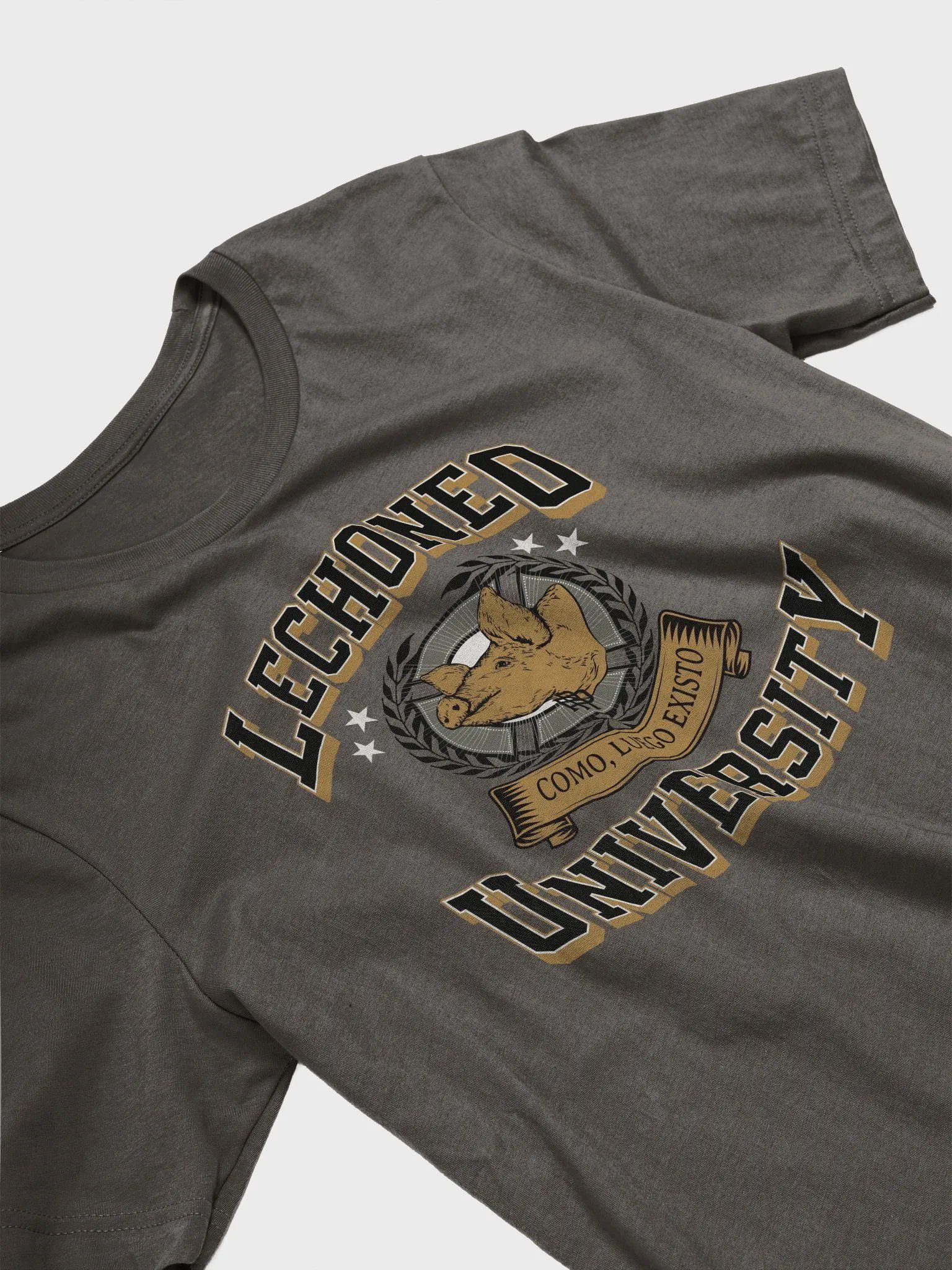 Lechoneo University Camiseta Unisex product image (3)