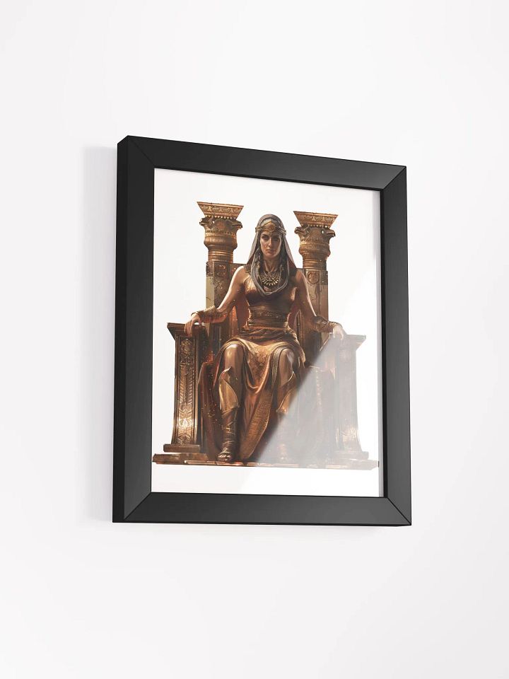 Hera - The Queen of the Gods in Greek Mythology Framed High-Quality Matte Poster product image (9)