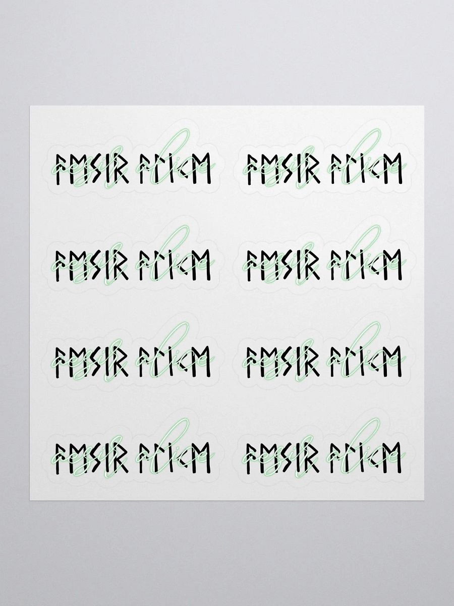 Logo Sticker Sheet product image (1)