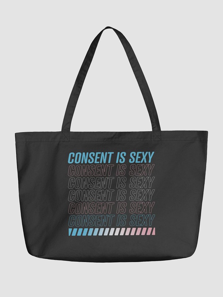 Consent is Sexy Trans Pride Tote product image (1)