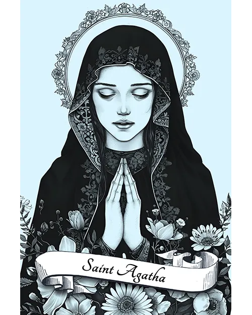 Saint Agatha of Sicily Poster product image (1)
