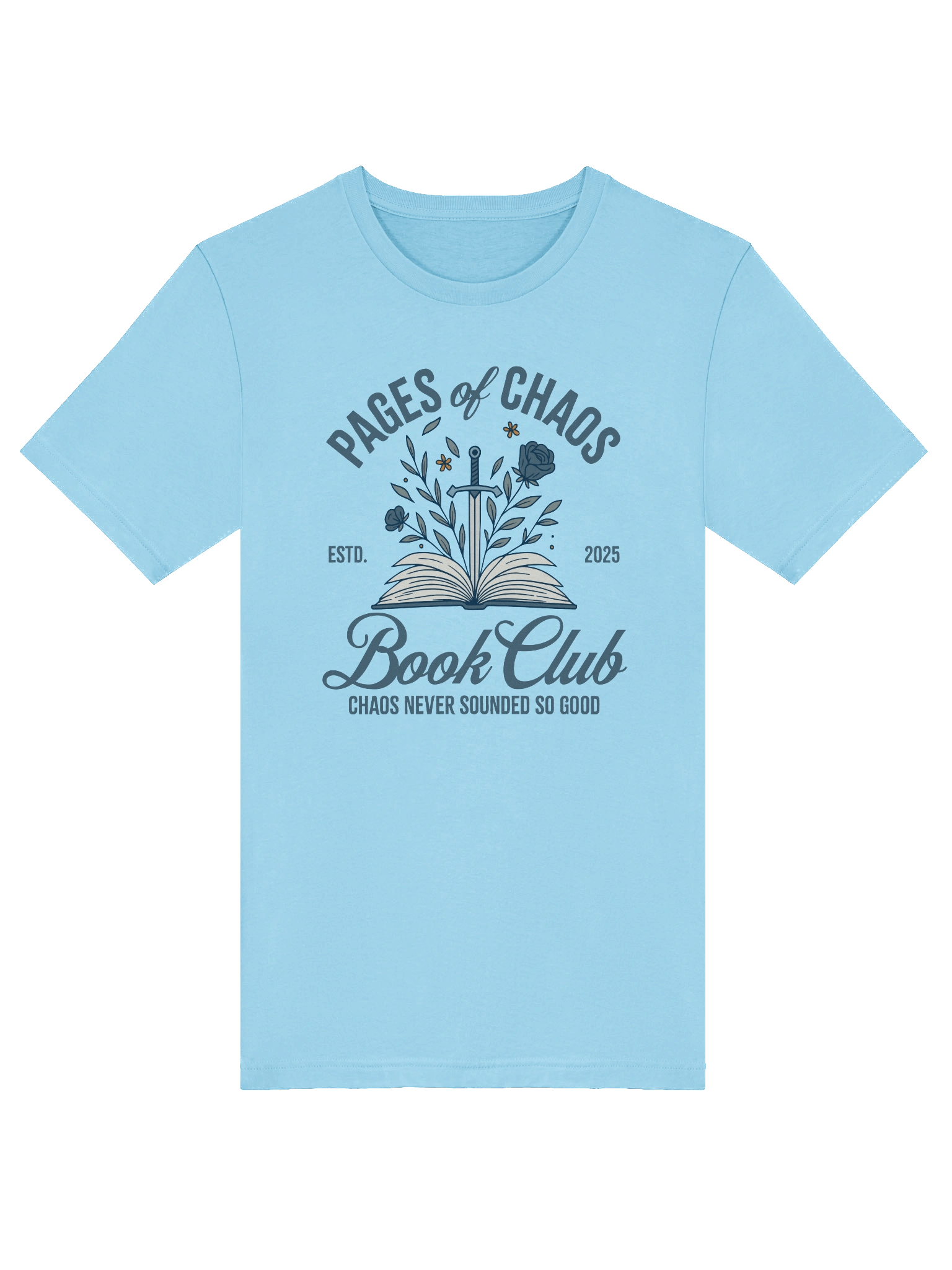 Pages of Chaos Book Club Tee (Light) product image (30)