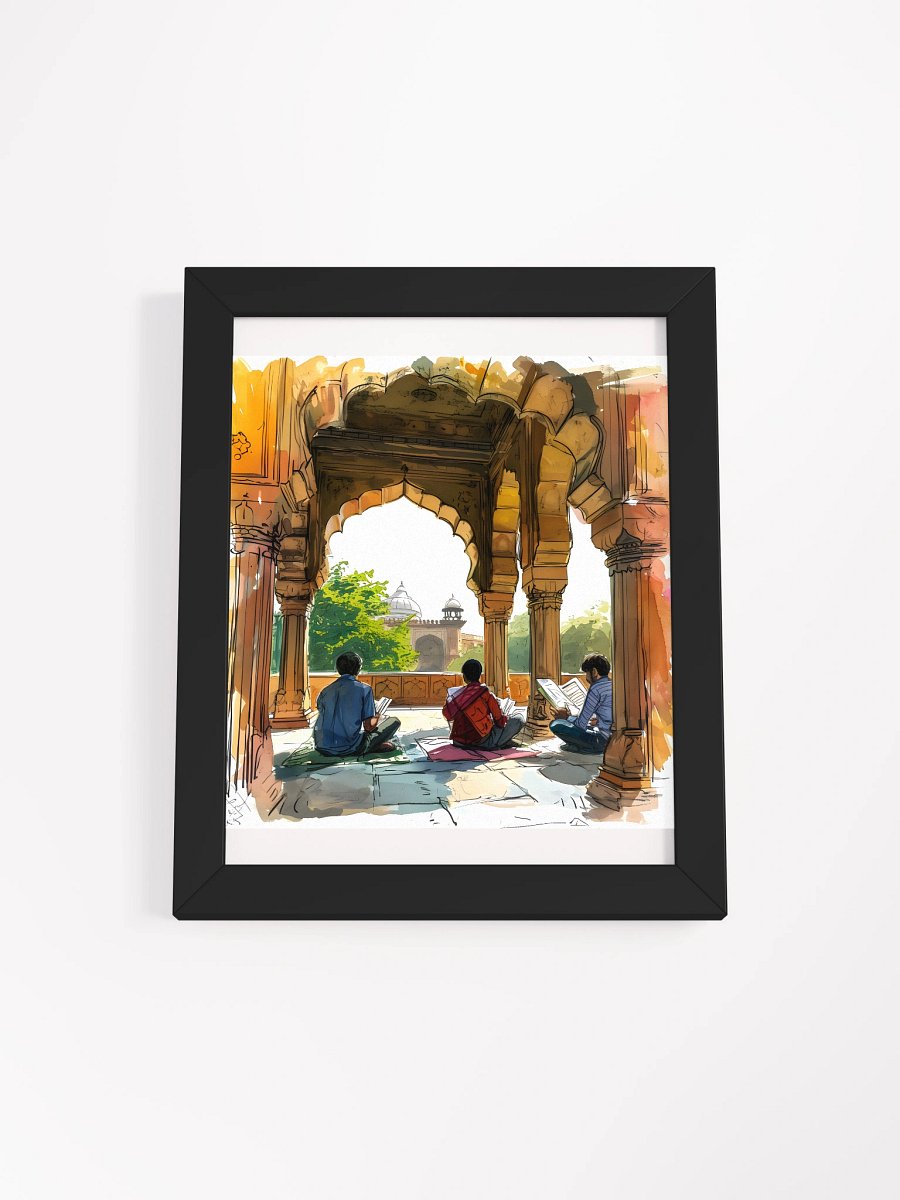 Vibrant Matte Wood-Framed Poster product image (1)