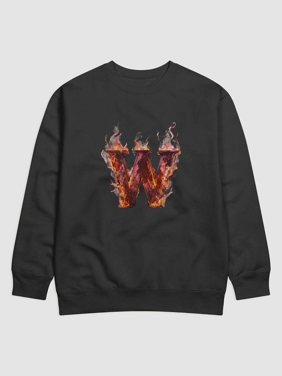 Inferno Letter W Premium Sweatshirt product image (4)