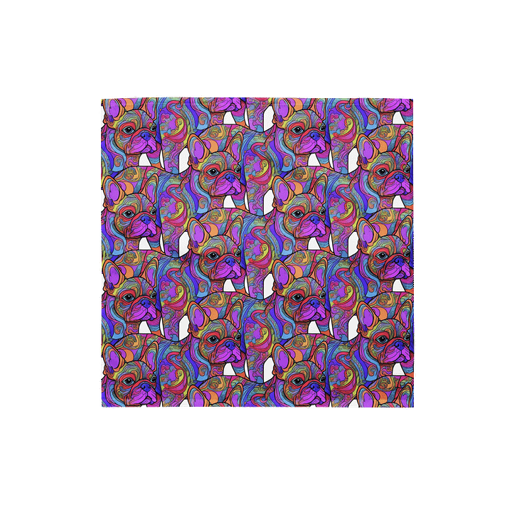 Groovy Frenchie #1 - Bandana product image (1)