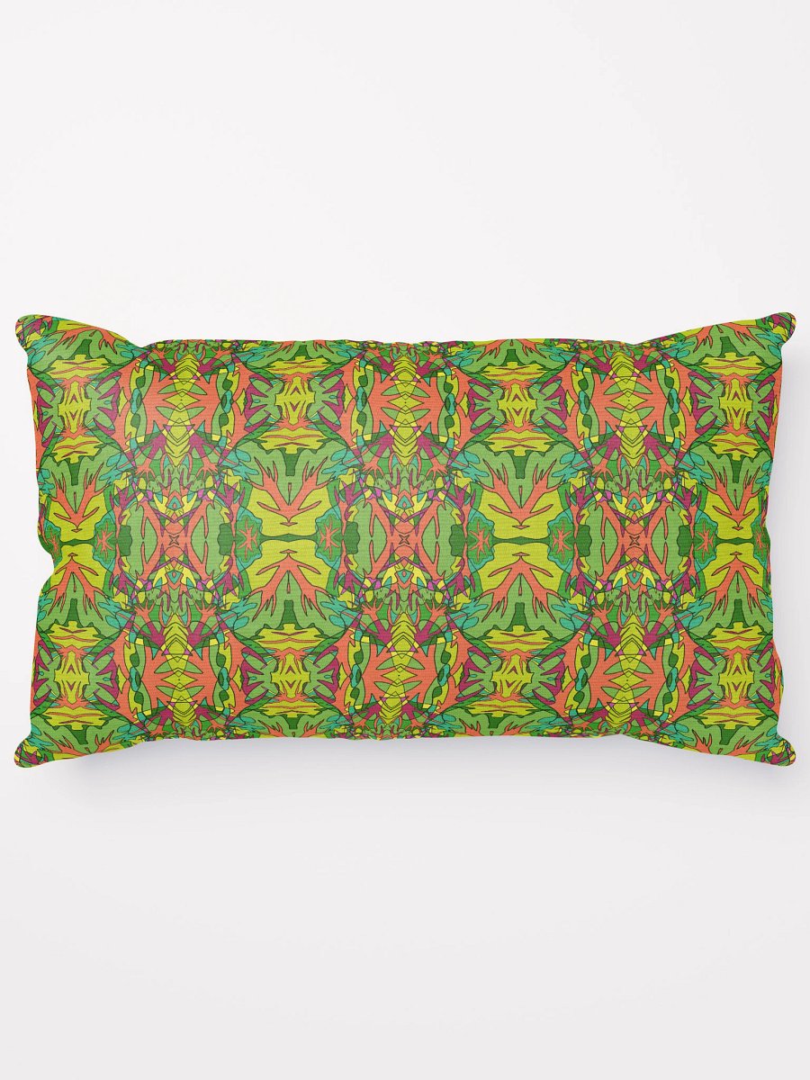 Spinach Tangle – All-Over Print Decorative Pillow product image (5)